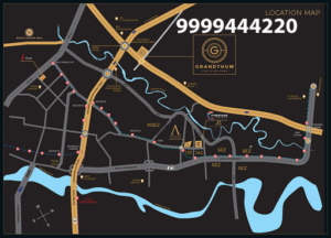 Cyberthum Johari Bazaar Location Map
