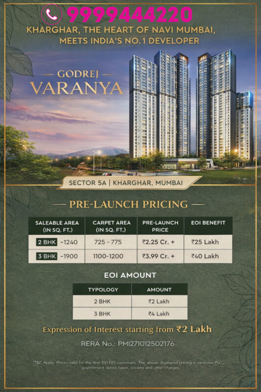 Godrej Varanya Sector 5A Kharghar