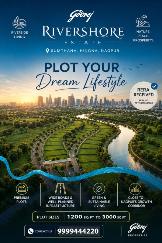 Godrej Rivershore Estate Plots Sumthana
