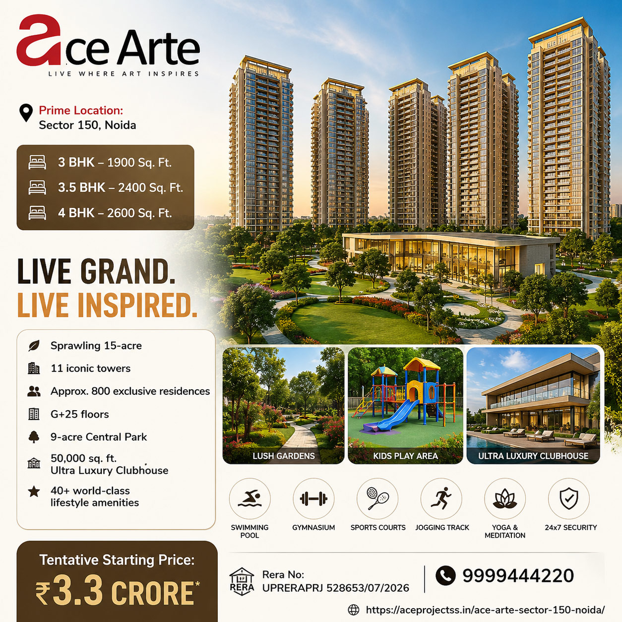 Ace Arte Sector 150 Noida