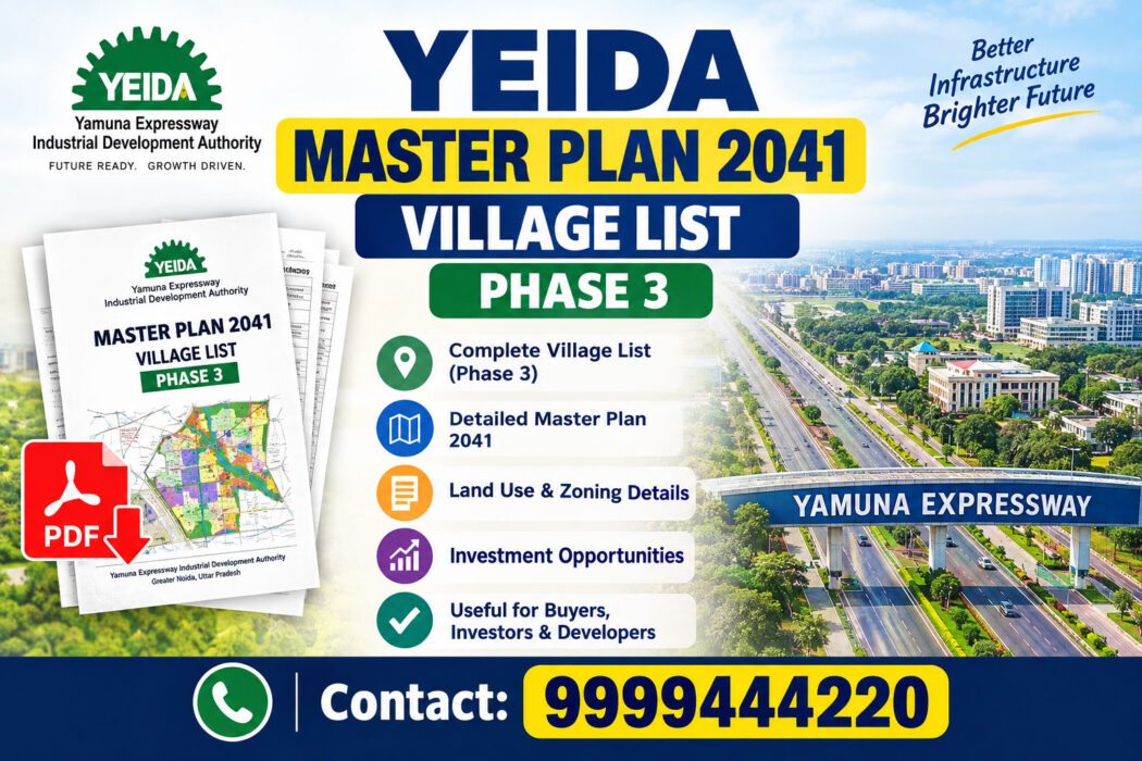 Yeida master plan 2041
