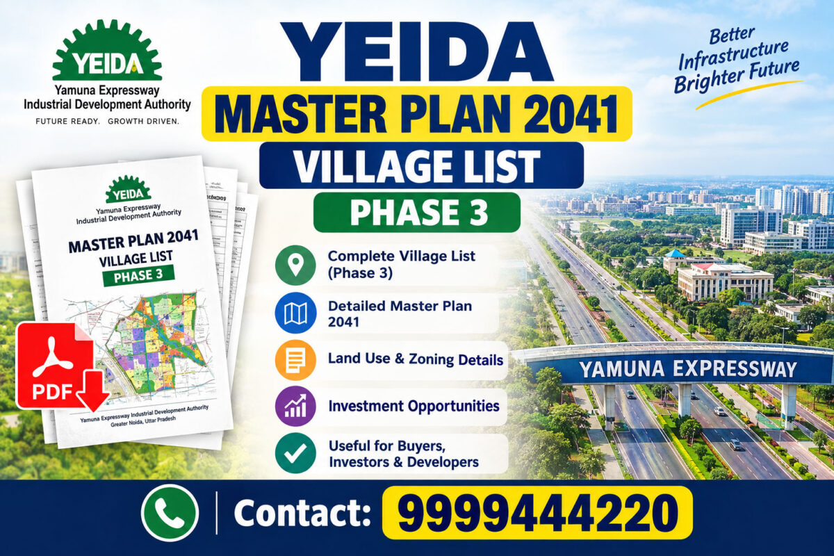 Yeida master plan 2041